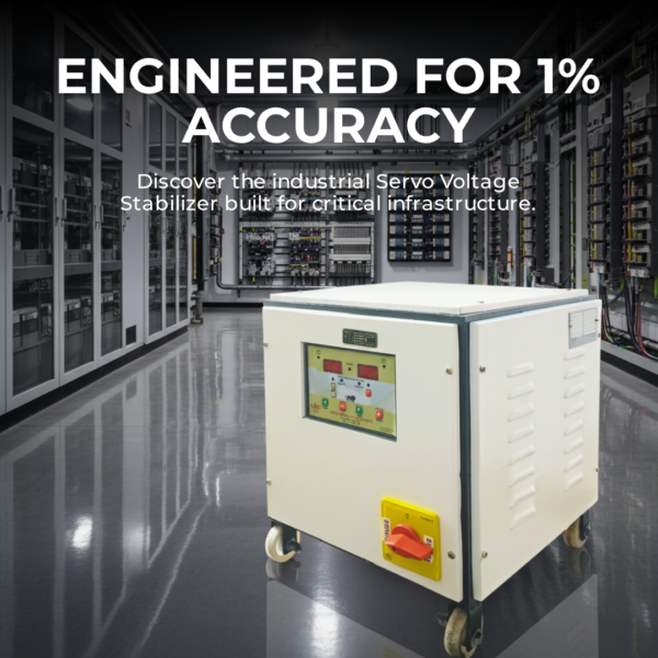 Servo Stabilizer 10 KVA Single Phase