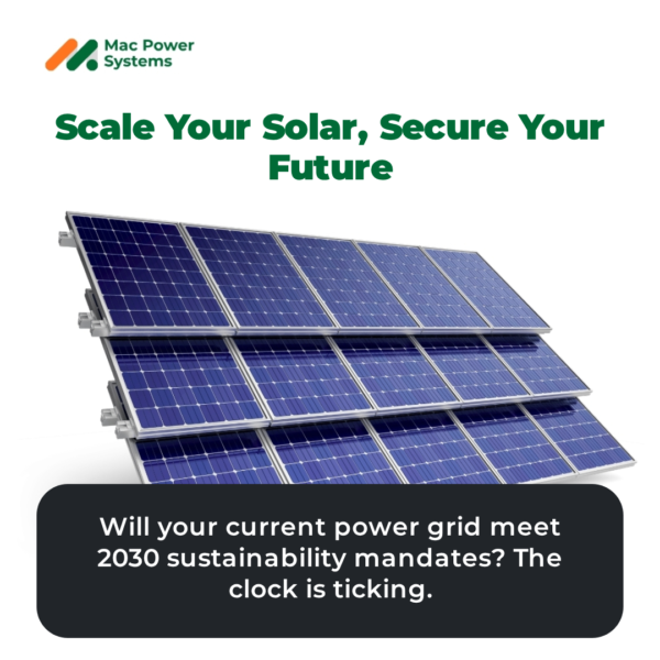 Off-Grid Solar Power Plant